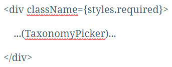 TaxonomyPickerCode