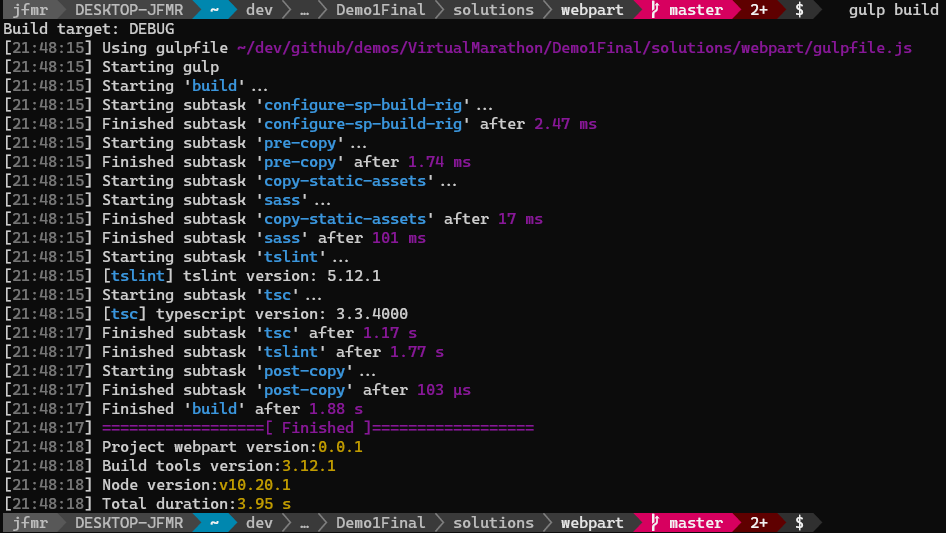 WSL2 SPFx