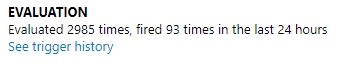 logic app trigger history